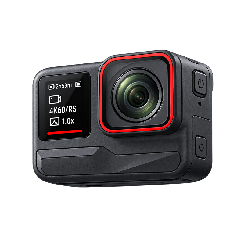 Cameră sport 4K 60FPS cu stabilizare avansată a imaginii, WiFi, obiectiv superangular, Action Cam impermeabilă pentru sport, călătorii și VLOG