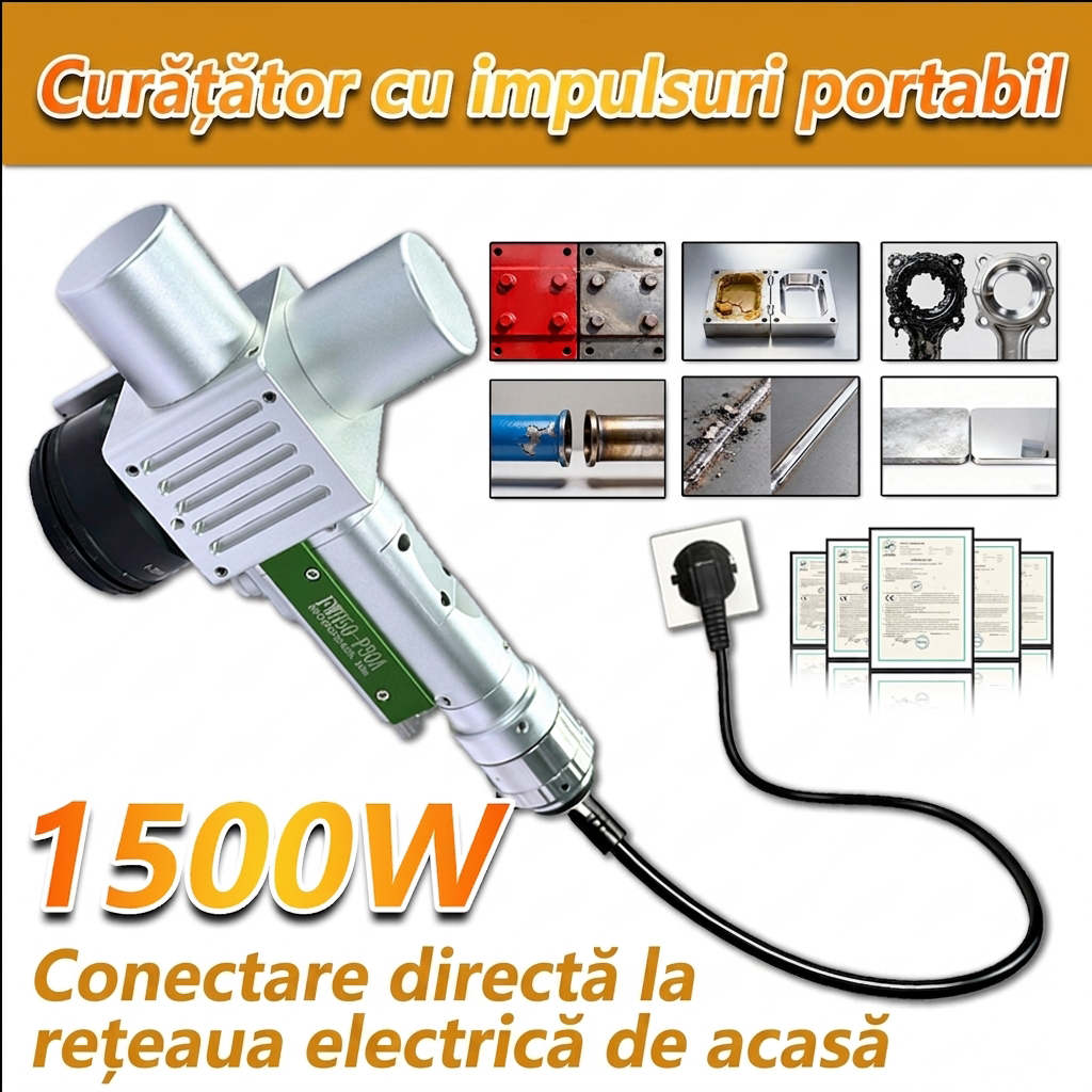 Curățare manuală cu impulsuri FWH50-P30A: Acceptă 11 programe de curățare și permite comutarea ușoară între diferite procese.
